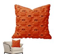 Halloween Cushion Covers - Soft Funny Ghost 18x18in | Spooky Decorative Thr