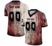 Halloween Custom American Football Jersey Stitched or Print Personalized Baseball Shirts Name Number Sports Fans for Men Women Youth