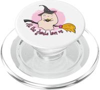 Halloween Cute All The Ghouls Love Me Ghost Witch Kids Party PopSockets PopGrip for MagSafe