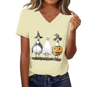 Halloween Cute Duck Ghost Shirt Farmer Duck Lover Tee Ducks Ghost T-Shirts