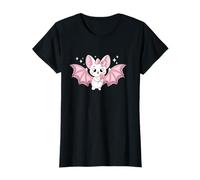 Halloween Cute Kawaii Pink Girls Coquette Bat T-Shirt