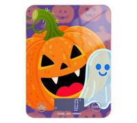 Halloween Cute Pumpkins and Ghosts LCD Display Food Scales 11lb/0.18oz, 5kg/5g Kitchen Scale Digital with 4 Unit for Keto Meal Prep Baking (Batteries not Included)