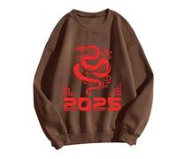Halloween Cute Women's Little Read Temperament T Shirt Casual Short Sleeve Women's T-Shirt Interesting Halloween Lady Generous Halloween Oversized Hoodie, Brick Red, M