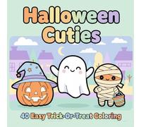 Halloween Cuties: 40 Easy Trick-Or-Treat Coloring