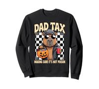 Halloween Dad Tax Making Sure It's Not Poison Capybara Sweatshirt