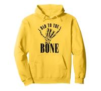 Halloween Dad To The Bone Skeleton Hand Father's Day Pullover Hoodie
