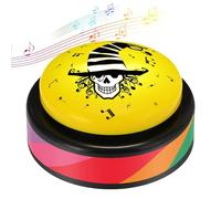 Halloween Dance Player | Light Buttons Classroom | 30 Seconds Music Party Dancing Accessories | Flexible Music Dirty Dancing Props Adjustable Volume Dance Music Button for Halloween Party