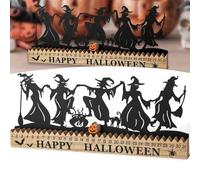Halloween Dancing Witch Countdown, 18" Interactive Countdown Table Sign, Spooky Home Decor Witch Decorations, Enchanting Witch Advent Calendar Tabletop Ornament, Halloween Gifts for Family (1pcs)