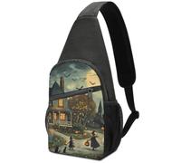 Halloween Dare Men Crossbody Bag Pockets Pack