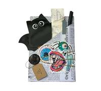 Halloween Dark Date - Adventure Book Encounter In The Dark Halloween | Handmade Horror Card For Reading Library Library