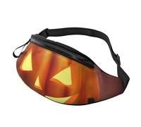 Halloween Day Happy Pumpkin Printed Personalized Waist Bag, Lightweight and Versatile Crossbody Bag for Everyday and Outdoor Adventures