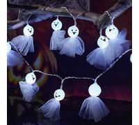 Halloween Decor Halloween Light String LED Battery Decorative Light Props (White, 2. 8cmX3cm)