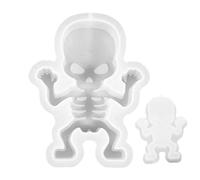 Halloween Decor Mold | Halloween Plaster Ornament Mold,Silicone Horror Festival Ghost Skull Candle Making for Plaster Crafts