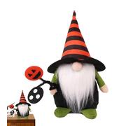 Halloween Decoration for Faceless Dwarf Doll - Table Doll 20x10x10cm for Halloween | Knitted Plush Santa Doll with Halloween Gnomes, Peluch Decorations