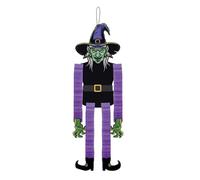 Halloween Decoration Hanging Skeleton Halloween Decorations GrimReapers For Outdoor Decorations Party Beehive Hangings Festival Scene Layout Ornament String (One Size)