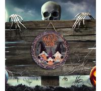 Halloween Decoration Kits The Ultimate Halloween Accessory: Our Must Have Door Sign For A Memorable Celebration! Spooky Decor (A, 20cm)