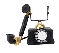 Halloween Decoration Ornament Resin Telephone Vintage Desktop for Bedroom | Nostalgia Craft, Creative Home Accent, Living Room Display, Café, Bar and Store Decor Color