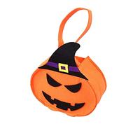 Halloween Decoration Outdoor Halloween Home Decor Trick Or Tote Bag Reusable For Candy Gifts Grocery Shopping Event Horizon Poster Outdoor Decorations (E, One Size)