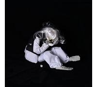 Halloween Decoration Scary Ghost Doll Voice Activated with Sound Sensor for Haunted House Party Props 35x55cm (1#30)