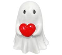 Halloween Decorations Cute Love Hearts Ghost Ornaments Spooky Funny Table Statue Ornament for Prank Party, Halloween Decoration Indoor and Outdoors Porch for Men and Women Cute Hallowee Gifts