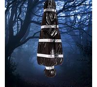 Halloween Decorations Dead Victim Props Scary Fake Corpse in Bag for Fright Night Outdoor Halloween Props Creepy Haunted House Decoration