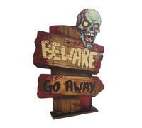 Halloween Decorations Desktop Ornament Modern Minimalist Style Wooden for Home and Festive Holiday for and Family Htw99 (H, 22.5CM)