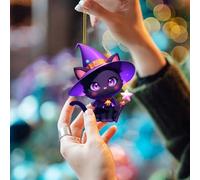 Halloween Decorations Eye Catching Halloween Ornaments Unique Bring A Mysterious Atmosphere To Your Home1 Lights (D, 8x8x1cm)