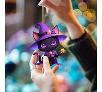 Halloween Decorations Eye Catching Halloween Ornaments Unique Bring A Mysterious Atmosphere To Your Home1 Lights (A, 8x8x1cm)