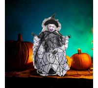 Halloween Decorations Festive Pumpkin Tree Top Figure Tabletop Ornament for Children and Seasonal Home Perfect for Celebrating Halloween (A, 18x8. 5x26cm)
