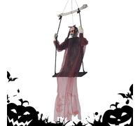 Halloween Decorations - Ghost Sinister Hanging Scary Sinister with Accessories and Sound for Horrific Outdoor Indoor Wall Window Decor