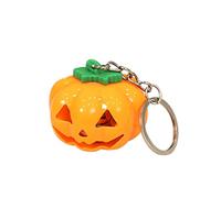 Halloween Decorations Indoor Halloween Pumpkin Necklace Glowing Pumpkin Pendant Pendant Buying A Home Ornament (B, 4. 3x3. 7cm)