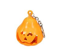 Halloween Decorations Indoor Halloween Pumpkin Necklace Glowing Pumpkin Pendant Pendant Buying A Home Ornament (A, 6. 5x5. 5cm)