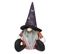 Halloween Decorations Indoor Ornament Doll Handmade Gnome Faceless Santa Halloween Christmas Solar Garden Gnome Large (B, One Size)