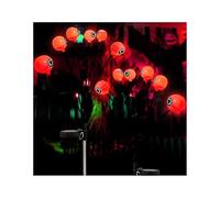 Halloween Decorations Outdoor Green Light,Firefly Solar Lights Ball Light Eyeballs Solar Ball Waterproof Autumn Decor Glow In The Dark Eyeballs Purple Outdoor Lights Jump Scare Halloween Decor