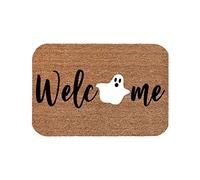 Halloween Decorations Outdoor Halloween Home Decor Welcome Home Blanket Front Doormat Decorations Door Chunky Woven Blanket Decor (C, One Size)