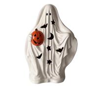 Halloween Decorations Outdoor, Halloween Light up Ghost Glow in The Dark, Small Ghost Statue for Home & Party, Versatile Night Light Ornaments