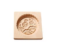 Halloween Decorations Party DIY Wooden Cookie Cutter Embossing Mould 3D Carved Wooden Cracke Mould Cookie Moulds Embossing Craft Decorative Baking Tools for Christmas Dog for (White, One Size)