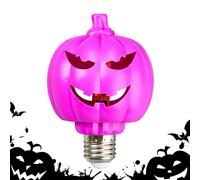 Halloween Decorations Pumpkin Lights - Halloween Pumpkin Projector Lamp - E27 Screw Base Festive Holiday Seasonal Decorations for Indoor Outdoor Bar Camping Tents Haunted Houses Restaurants Themed Par