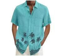 Halloween Decorations Sale Clearance Men Summer T Shirt Short Sleeves Button Up Henley Tops Classic-Fit Cotton Letter T-Shirt Trendy Essential Tee Yoga Party Blouse Formal Business Pleated Clothes
