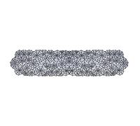Halloween Decorations Set Halloween Decoration Festival Lace Table Runner Black Mesh Decoration Dining Table Centerpieces ( A, One Size)
