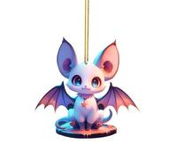 Halloween Decorations Set Halloween Decorations Eye Catching Ornaments Unique Bring A Mysterious Atmosphere To Your Home1 Bunny Christmas Ornament Set Decoration (D, 8x8x1cm)
