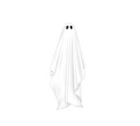 Halloween Decorations Window Clings Decor, Large White Ghosts Silhouette Halloween Window Decals Indoor, School Home Office Party Supplies for Glass Windows,B,One Size