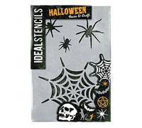 Halloween Decorative Craft Stencil - Spiders Web, Horror, Reusable Painting Stencil (A5 Size / 15X21CM)