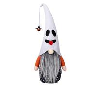Halloween Decorative Exquisite Cloth Fabric Faceless Doll Ornament Adding A of Mystery and Eeriness to Enhance The Festive Atmosphere of Your Home Décor Christmas Decorations Set (B, 42x12x9cm)