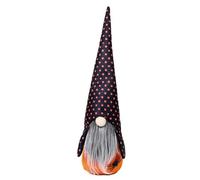 Halloween Decorative Exquisite Cloth Fabric Faceless Doll Ornament Adding A of Mystery and Eeriness to Enhance The Festive Atmosphere of Your Home Décor Christmas Decorations Set (A, 42x12x9cm)