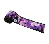 Halloween Decorative Ribbon Bat Spider Printed Grosgrain Ribbon Accessories Sewing Headwear Decoration Material Craft