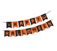 Halloween Decors Happy Halloween Banners Halloweens Party Decors For Outdoor Indoor Trick Or Treats Backdrop Garland Hanging Party Supplies