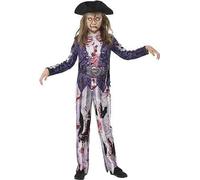 Halloween Deluxe Jolly Rotten Pirate Girl Costume