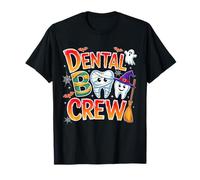 Halloween Dental Boo Crew Dentist Costume Teeth Women Men T-Shirt