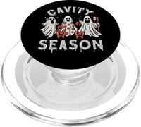 Halloween Dentist Ghost Dental Assistant Cavity Season Funny PopSockets PopGrip for MagSafe